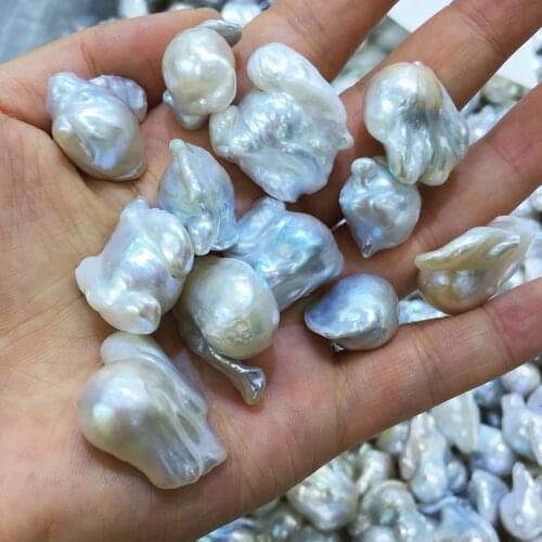 Natural Freshwater Pearl Pendant irregular shape Pendants for Jewelry Making DIY Necklace Accessories Free Making Necklace 15-18