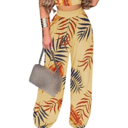 Autumn Women Pants Casual Loose Flower Print Harem Pants Summer Elastic Waist Sports Pants Plus Size Trousers Dating