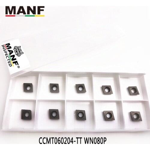 MANF Turning Tools CCMT060204 Carbide Inserts Boring Bar Inserts Cutting Tool CNC Tools Lathe Tools S10k-SCLCR06 SClCR1010h06