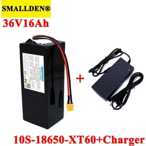 36V 16ah 18650 lithium Battery pack 1000Watt 20A BMS and 42V 2A Charger for electric wheelchair Balancing scooter E-bike