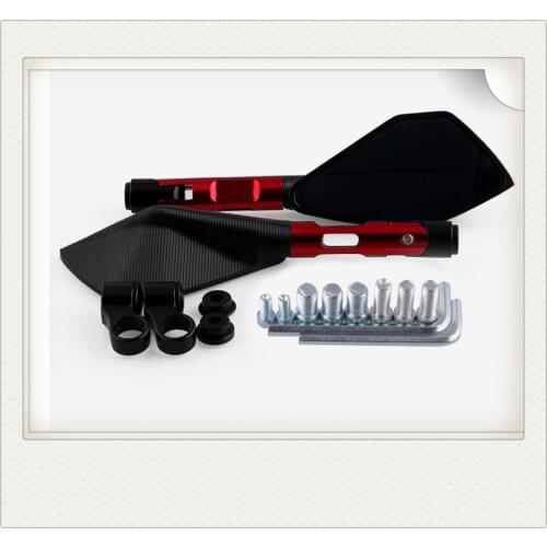 Refitting the motorcycle rear-view mirror triangle CNC reflector for HONDA CBR250R VFR 1200 F ST 1300 Black SpiRit NC750 S X
