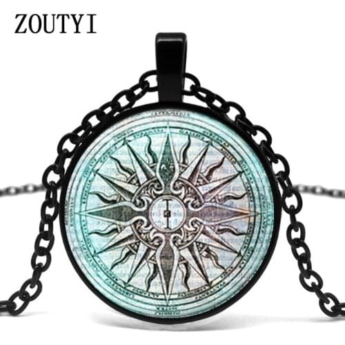 2018/Greek necklace ancient Greek glass pendant necklace Greek mythology necklace lost in the city of Atlas