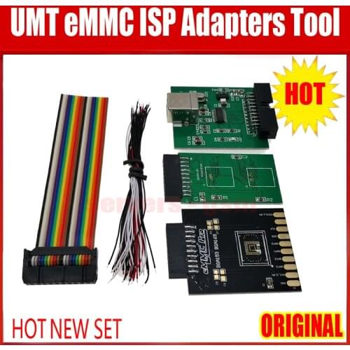2021 NEW ORIGINAL UMT eMMC ISP Adapters Tool 5 in 1 for UMT DONGLE/UMT PRO BOX/NCK PRO