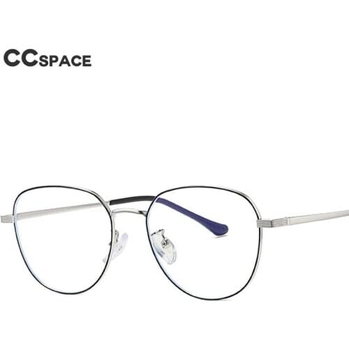 46925 Super Light Metal Frame Anti Blue Light Metal Glasses Frames Men Women Fashion Computer Eyeglasses