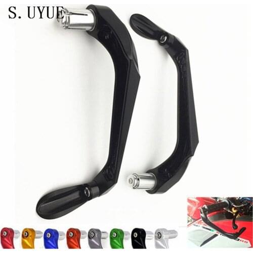 7/8 "22mm Motorcycle CNC aluminum protective handlebar brake clutch lever Protect Guard for YAMAHA MT-07 MT-09 FZ07 FZ09 MT125