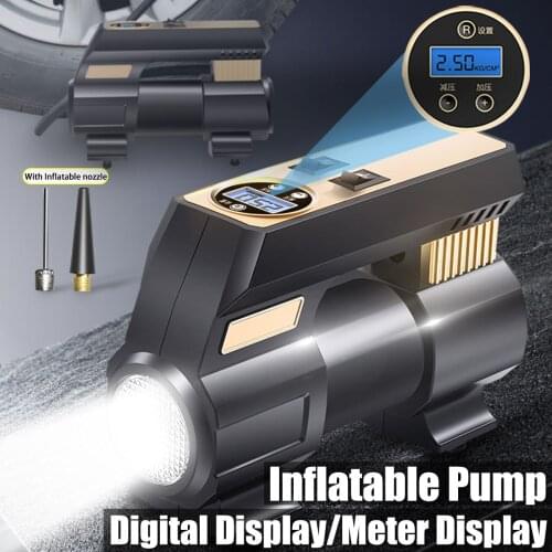 Automatic Car Electric Air Pump Intelligent for Inflatable Car Tire Digital LCD Display Portable Air Compressor Tire Inflator