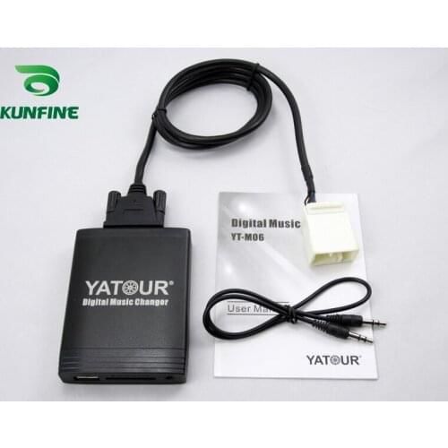 Car Digital Music Changer Adapter USB SD Aux MP3 Interface Car Stereo For Honda 2.4F Bluetooth Phone Mould&Controller Option