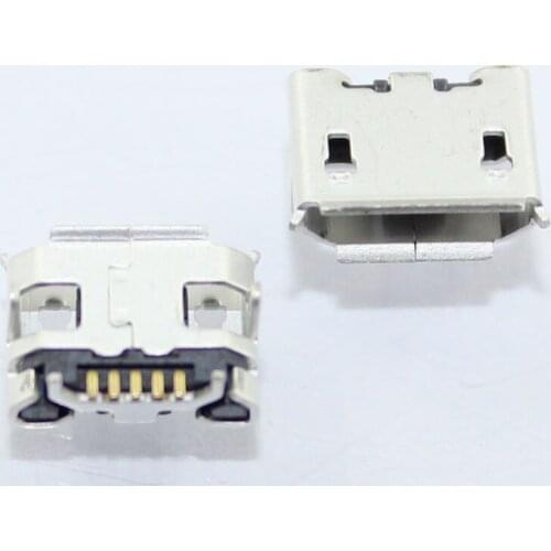 Cltgxdd For Mini microUSB jack socket connector,5 pin Small Ox horn 100pcs/lot