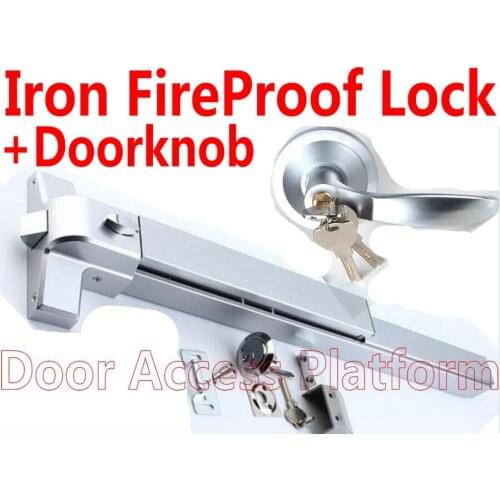Iron Case Baking varnish Lock Supermarket Door Lock Fireproof Lock Office hotel, KTV Fire-Proof door lock access controller lock