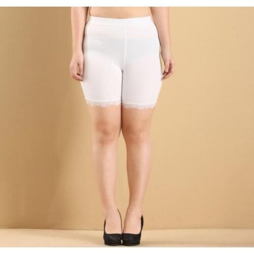 Plus Size 10XL -4XL Women Lace Trousers Underwear Safety Pants Plus Size Elastic Women Sexy Bottoms 8XL 6XL 4XL DA302