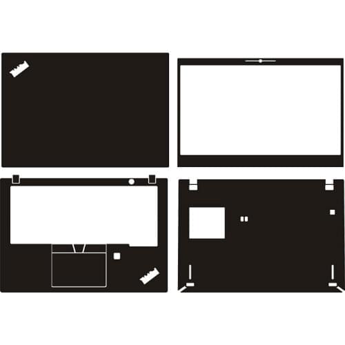 Carbon fiber Laptop Sticker Skin Decal Cover Protector for Lenovo Thinkpad X390 13.3"