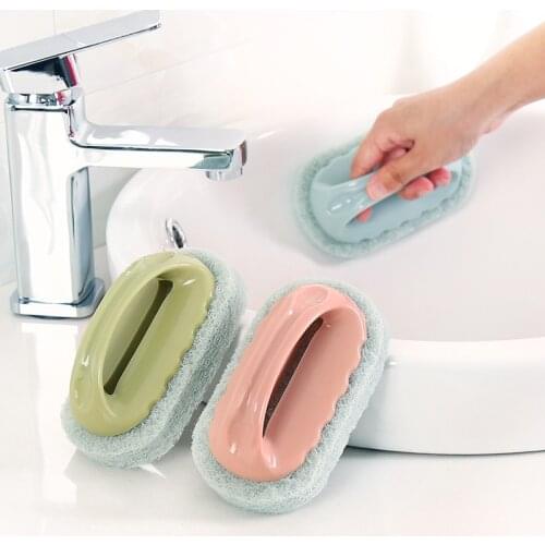 New Cleaning Strong Decontamination Bath Brush Magic Sponge Eraser Cleaner Cleaning Sponges for Kitchen Bathroom Cleaning Tools
