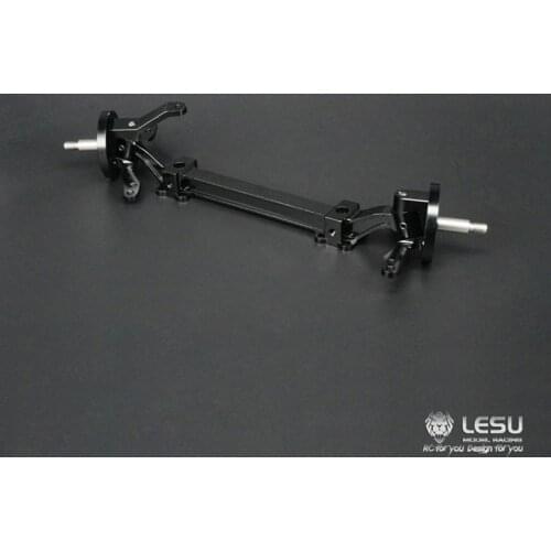 LESU Metal Non-powered Front Axle for 1/14 TAMIYA RC Tractor Truck DIY Dumper Model Car