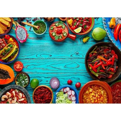 Foods Photography Backdrop for Photograph Accessories Party Child Kids Baby Shower Vinyl Cloth Photo Background Photocall
