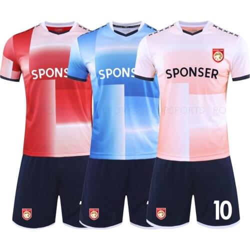 Professional Adult&Youth Soccer Wear sublimated Football Jersey High Quality Customize name number logo