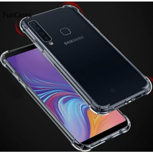 Transparent Phone Cases For Samsung S10 Lite Plus A750 A7 2018 A9S A6S Case Soft Cover For Samsung Galaxy S8 S9 A8 Plus A6 2018