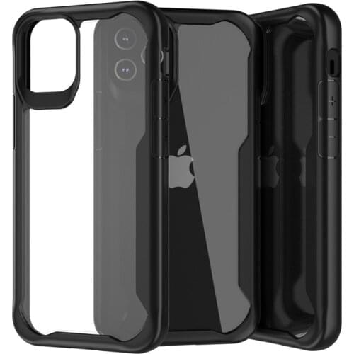 Transparent thin protective case for iphone6 7 8 x xr xsmax new anti-knonck clear back cover for iphone8plus 11pro 12pro max