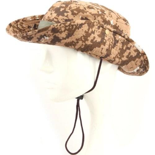 Jungle mountaineering hat mens apron brim for barracks, outdoor hat, wide hat brim, washable cap. B1-179