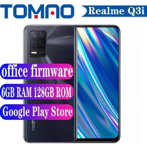 Original New Realme Q3i 5G Smartphone 90Hz 4GB 6GB RAM 128GB ROM Dimensity 700 5000mAh Big Battery 18W 48MP Camera Google play