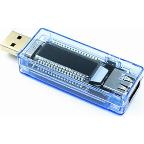 USB Tester Current Voltage Charger Capacity Tester Volt Current Voltage Meter Time Display Mobile Power Detector Battery Test