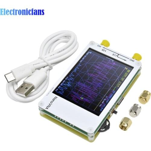 2.8" inch Touchscreen 50KHz-900MHz NanoVNA Vector Network Analyser Antenna Analyser Shortwave MF HF VHF UHF Antenna Analyzer