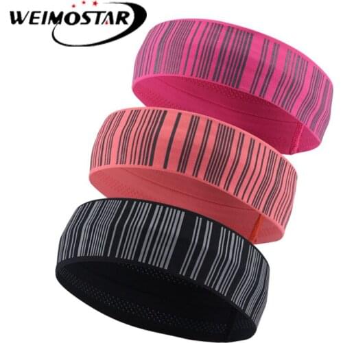 Weimostar Cycling Ciclismo Outdoor Sports Scarf Headwear Bicycle Running Reflective Bandana Headband Bicycle Equipment Cycling