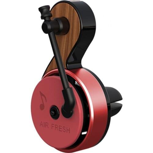 Air Outlet Perfume Clip Record Player Design Easy-cleaning Air Vet Clip Car Outlet Freshener for Driving