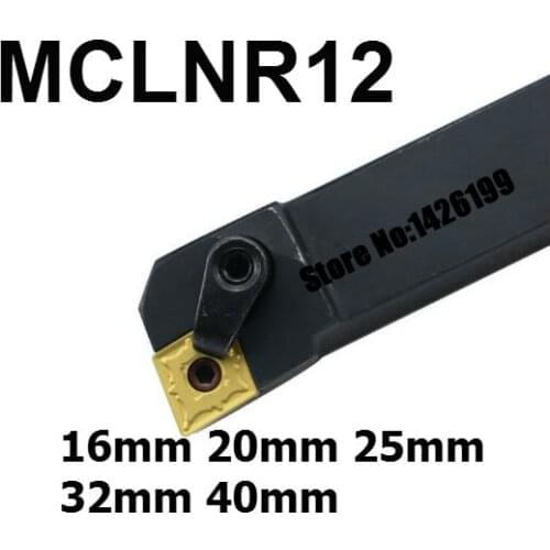 1PCS MCLNR1616H12 MCLNR2020K12 MCLNR2525M12 MCLNR3232P12 MCLNR2525M16 MCLNR3232P16/19 MCLNL CNC Lathe tool Holder