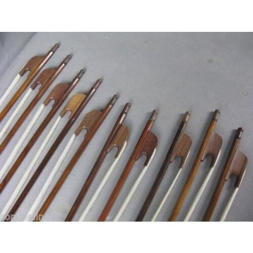 10pcs Top quality baroque style blackwood 4/4 violin bows #7222