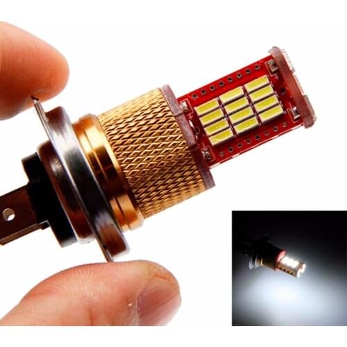 2x H7 33smd 4014 White Car Motorcycle Fog Auto Led Bulb 12V DC 1000~1100LM DRL Daytime Runnig Light