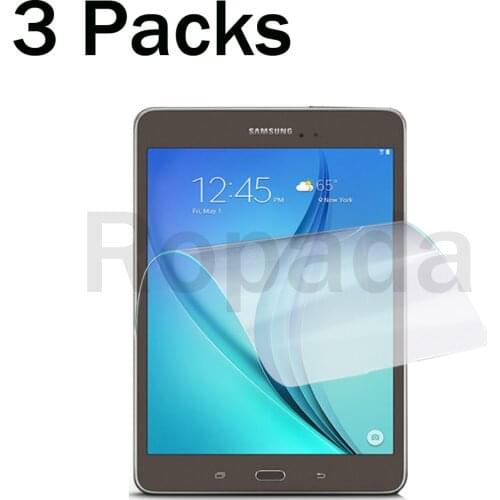 3 Packs soft PET screen protector for Samsung galaxy tab A 8.0 SM-T350 SM-T355 SM-P350 SM-P355 protective tablet film
