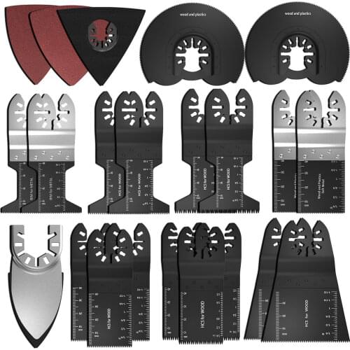 40 Saw Blade Oscillating Multi Tool High Carbon Steel Cutter Fit Fein Bosch Milwaukee Porter Cable Dewalt