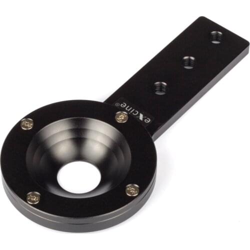 75mm Half Ball Bowl Type Flat Adapter Cradle Converter fr Video Film Camera Crane Tripod Fluid Head Rail Slider Dolly HBA-75C