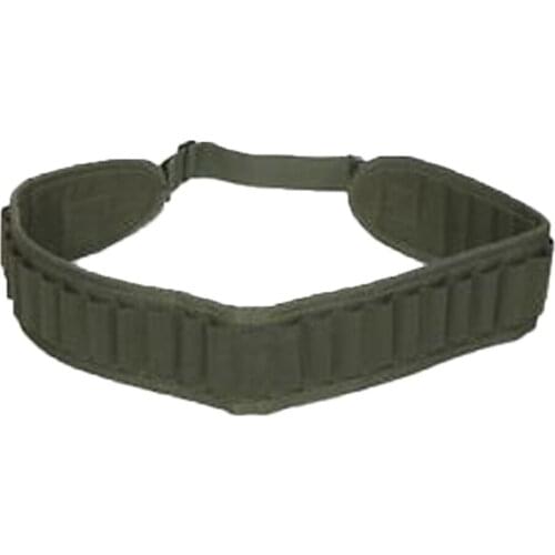 Cartuccera cartridge belt elastic 30 cells green camouflage bullets hunting thrush