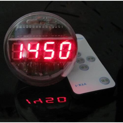 BCL-1 Remote Control Clock Suite DIY Kit Multifunction Alarm Clock electronic desk clock