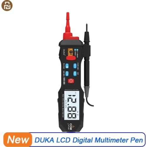 Xiaomi DUKA LCD Digital Multimeter Pen High Precision With Flashlight Non-contact Detection Sound Light Alarm Easy Measurement