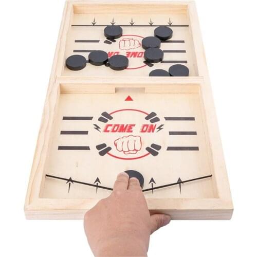 Wooden Fast Shuffleboard SlingPuck Winner Shuffleboard Games