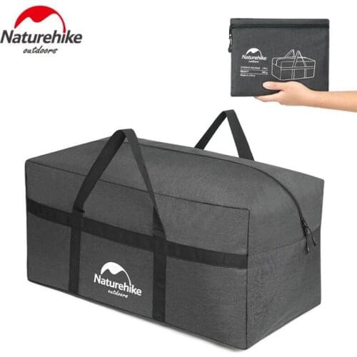Naturehike 45L 100L Travel Bag Storage bags Large Capacity Bag Women Men Folding Bag Unisex Luggage Travel Handbags NH17S021-L