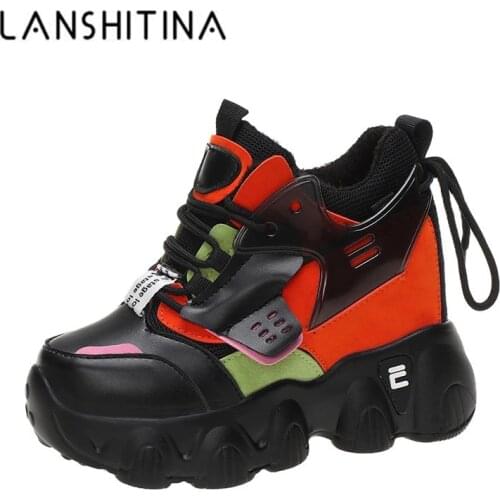 Colourful Chunky Sneakers Women Shoes Platform Casual Shoes Trainers For Women Winter Warm Plush Ankle Boots Woman Zapatos Mujer