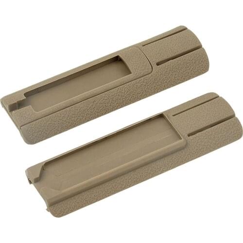 Tactical Airsoft 4.125" ITI TD Scar Pocket Panel Remote Switch Rail Pads Set Light Fits 20mm rails PEQ Accessory