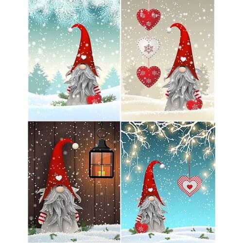 DIY Diamond Painting Kits Full Round5D Diamond Embroidery Cross Stitch Christmas Pop Art Home Decoration Gift for Children