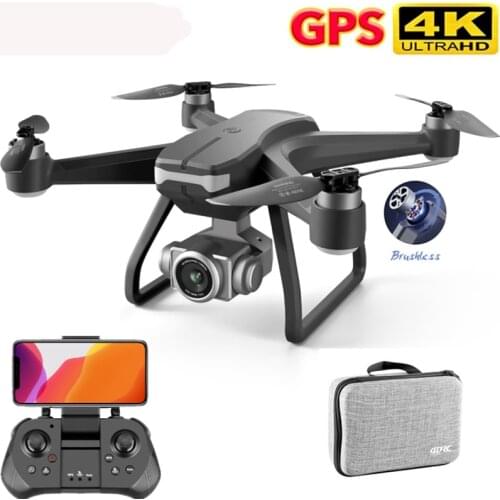 NEW F11 Pro Drone 4K HD Professional Camera 5G WiFi FPV Aircraft Image Transportation Brushless Motor Foldable GPS QuadcopterToy