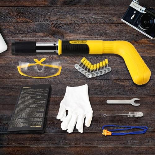 Manual Steel Nails Gun Concrete Steel Nails Gun Wire Slotting Device Decoration Tools Wall Fastening Ceiling Line Trough