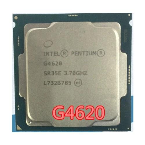 Intel Pentium Processor G4620 g4620 CPU LGA 1151-land FC-LGA 14 nanometers Dual-Core CPU 1151