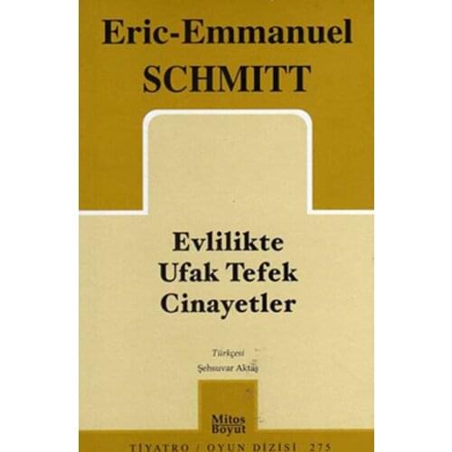 Marital Bantam Cinayetler Eric Emmanuel Schmitt Mythos Size Publications Theatrical Play Sequence