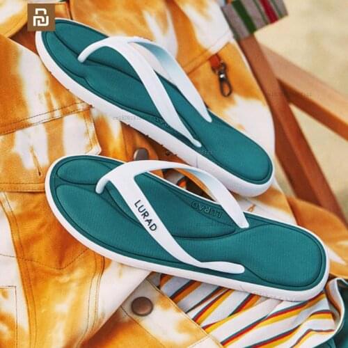 Xiaomi mijia flip flops men and women sponge non-slip outdoor sandals flip flops men casual beach shoes