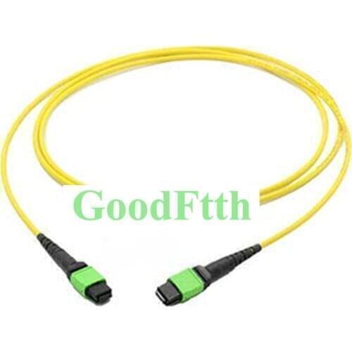 Fiber Trunk Cables MPO-MPO Male to Male SM 12C 3mm GoodFtth 1-15m Type C 2PCS/LOT