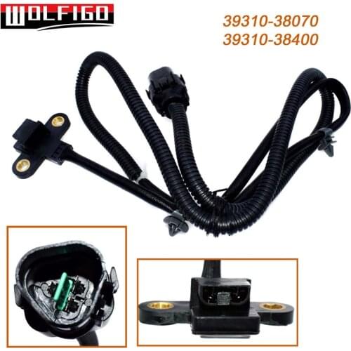 WOLFIGO New Crankshaft Position Sensor Fit Mitsubishi Hyundai Santa Fe KIA 39310-38070,39310 38070,CRS1106
