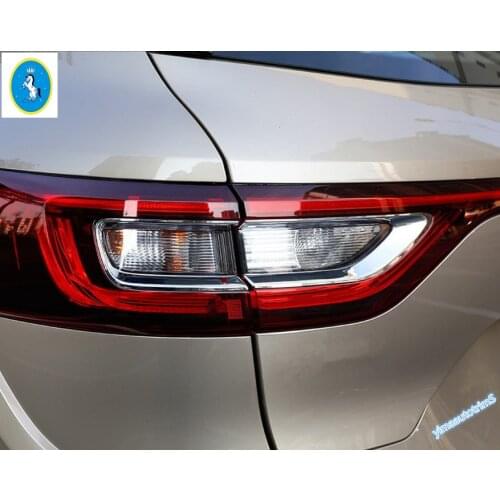 Yimaautotrims Auto Accessory ABS ! Exterior Fit For Renault Koleos 2017 2018 2019 2020 Rear Tail Lights Lamp Molding Cover Trim