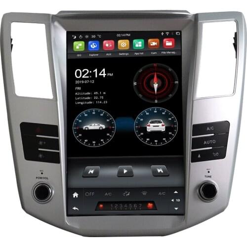 4GB+64GB DSP Tesla Style 12.1" Android 9.0 Car Radio DVD Player for LEXUS RX300 RX330 RX350 2004 2005 2006 2007